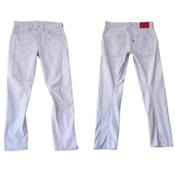Levi's Engineered Jeans LEJ 502 RARE Men's Red Back Patch Corduroy Pants 32x32